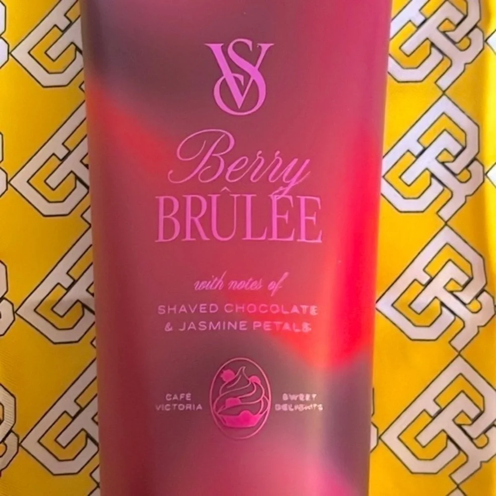 Brand New Victoria's Secret Bare Vanilla Shimmer Body Spray Berry Brulee Lotion